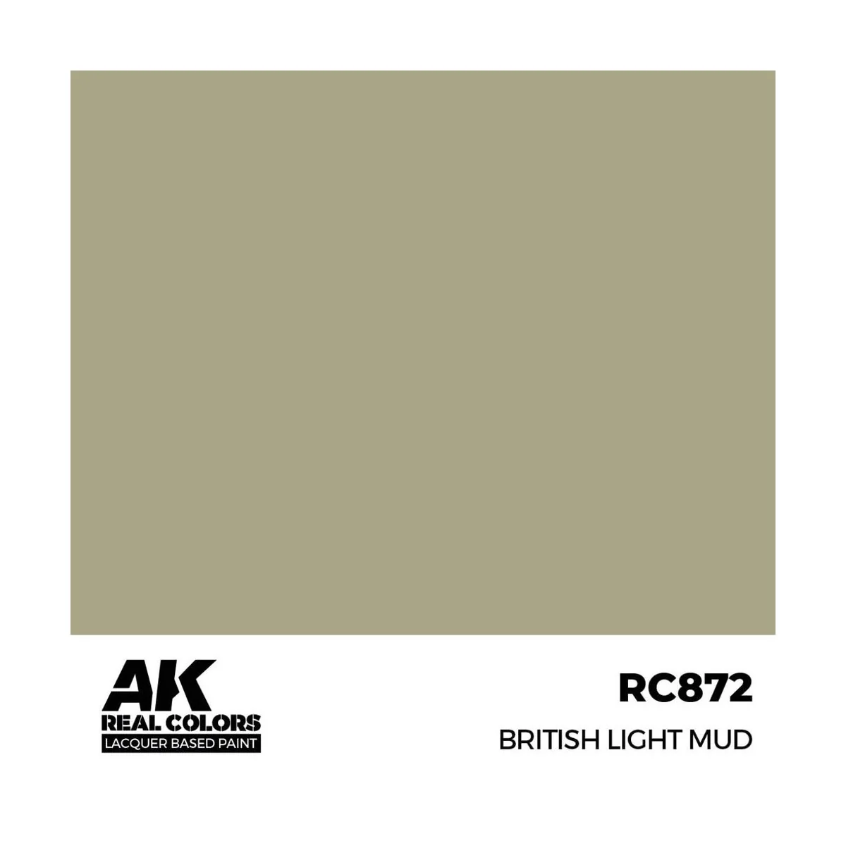 Real Colors: British Light Mud 17 ml. - AK Interactive RC872