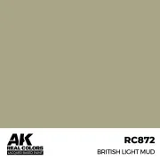 Real Colors: British Light Mud 17 ml. - AK Interactive RC872 Real Colors: British Light Mud 17 ml. - AK Interactive RC872