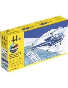 STARTER KIT SA 316 Alouette III Gendarmerie, 1/72 - Heller 56286