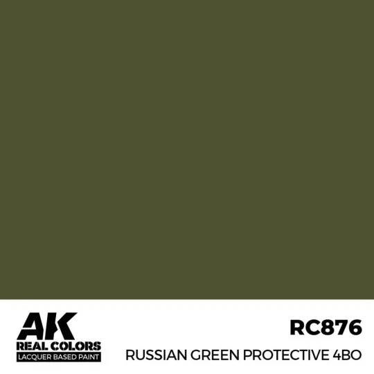 Real Colors: Russian Green Protective 4BO 17 ml. - AK Interactive R... Real Colors: Russian Green Protective 4BO 17 ml. - AK Interactive R...