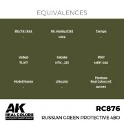 Real Colors: Russian Green Protective 4BO 17 ml. - AK Interactive R...