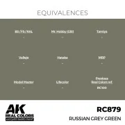 Real Colors: Russian Grey Green 17 ml. - AK Interactive RC879