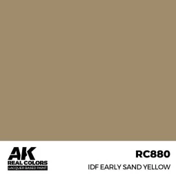 Real Colors: IDF Early Sand Yellow 17 ml. - AK Interactive RC880