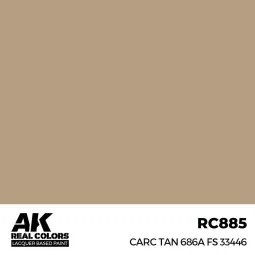 Real Colors: CARC Tan 686A FS 33446 17 ml. - AK Interactive RC885