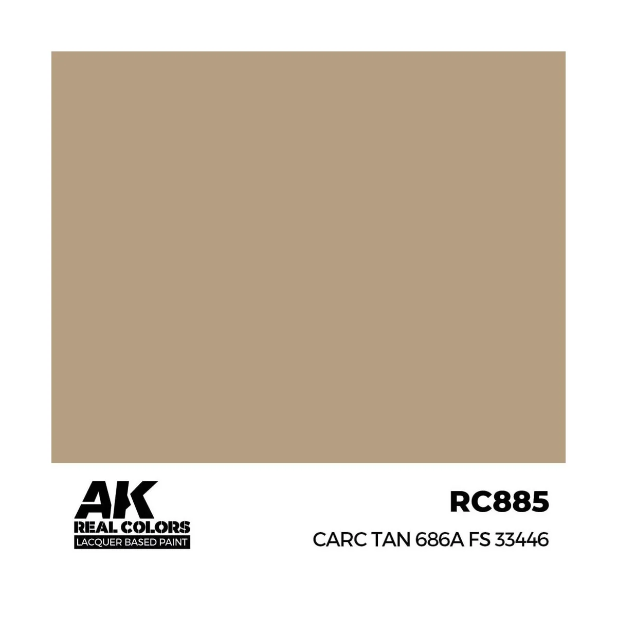 Real Colors: CARC Tan 686A FS 33446 17 ml. - AK Interactive RC885