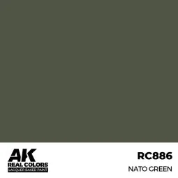 Real Colors: NATO Green 17 ml. - AK Interactive RC886