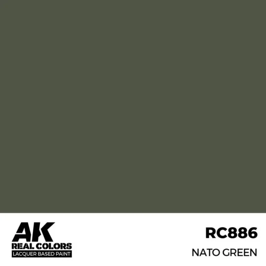 Real Colors: NATO Green 17 ml. - AK Interactive RC886