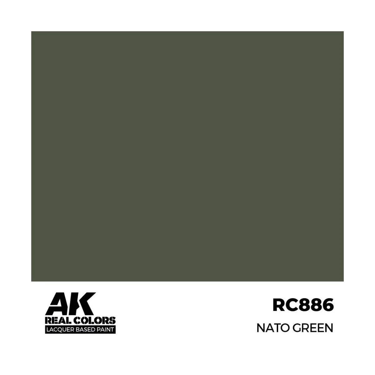 Real Colors: NATO Green 17 ml. - AK Interactive RC886