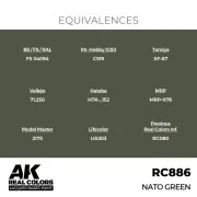 Real Colors: NATO Green 17 ml. - AK Interactive RC886 Real Colors: NATO Green 17 ml. - AK Interactive RC886