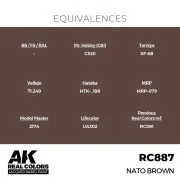 Real Colors: NATO Brown 17 ml. - AK Interactive RC887