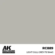 Real Colors: Light Gull Grey FS 16440 17 ml. - AK Interactive RC889