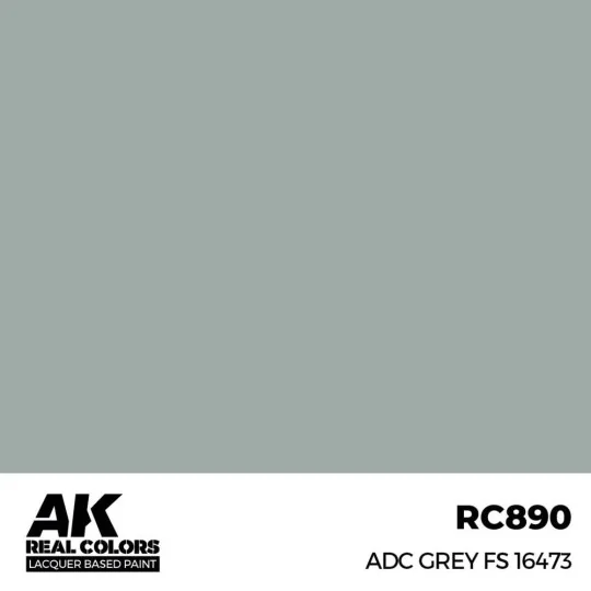 Real Colors: ADC Grey FS 16473 17 ml. - AK Interactive RC890 Real Colors: ADC Grey FS 16473 17 ml. - AK Interactive RC890