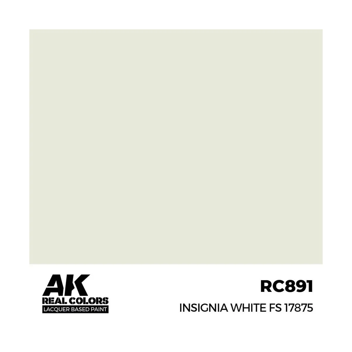 Real Colors: Insignia White FS 17875 17 ml. - AK Interactive RC891