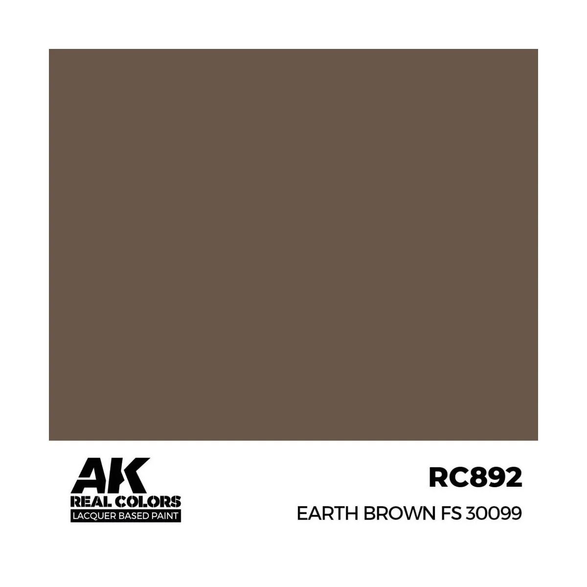 Real Colors: Earth Brown FS 30099 17 ml. - AK Interactive RC892