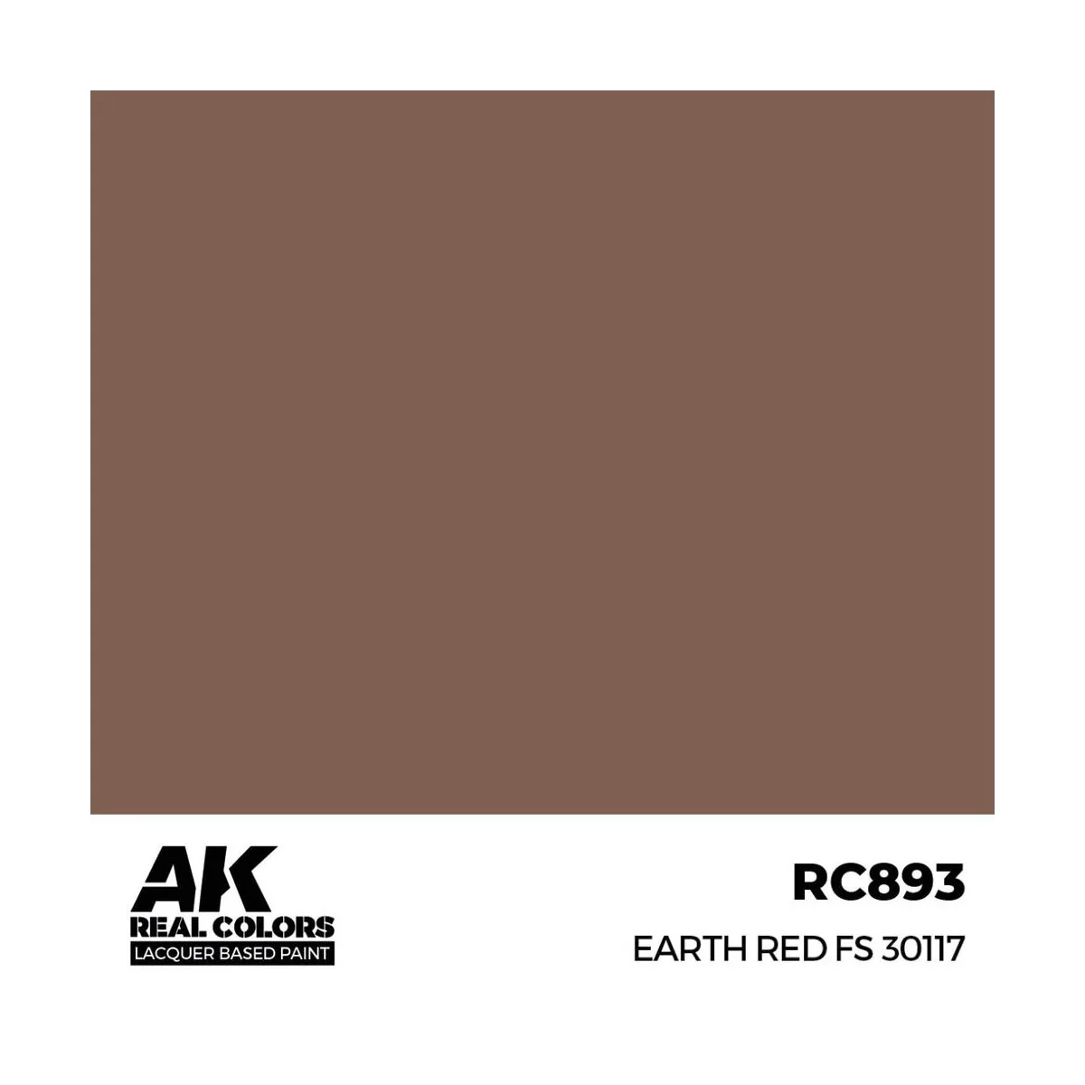 Real Colors: Earth Red FS 30117 17 ml. - AK Interactive RC893