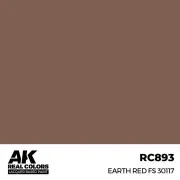 Real Colors: Earth Red FS 30117 17 ml. - AK Interactive RC893
