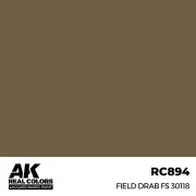 Real Colors: Field Drab FS 30118 17 ml. - AK Interactive RC894 Real Colors: Field Drab FS 30118 17 ml. - AK Interactive RC894
