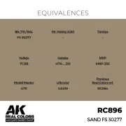 Real Colors: Sand FS 30277 17 ml. - AK Interactive RC896 Real Colors: Sand FS 30277 17 ml. - AK Interactive RC896