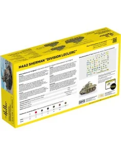 STARTER KIT M4A2 Sherman "Division Leclerc", 1/72 - Heller 56894 2