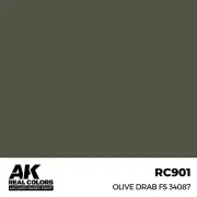 Real Colors: Olive Drab FS 34087 17 ml. - AK Interactive RC901 Real Colors: Olive Drab FS 34087 17 ml. - AK Interactive RC901