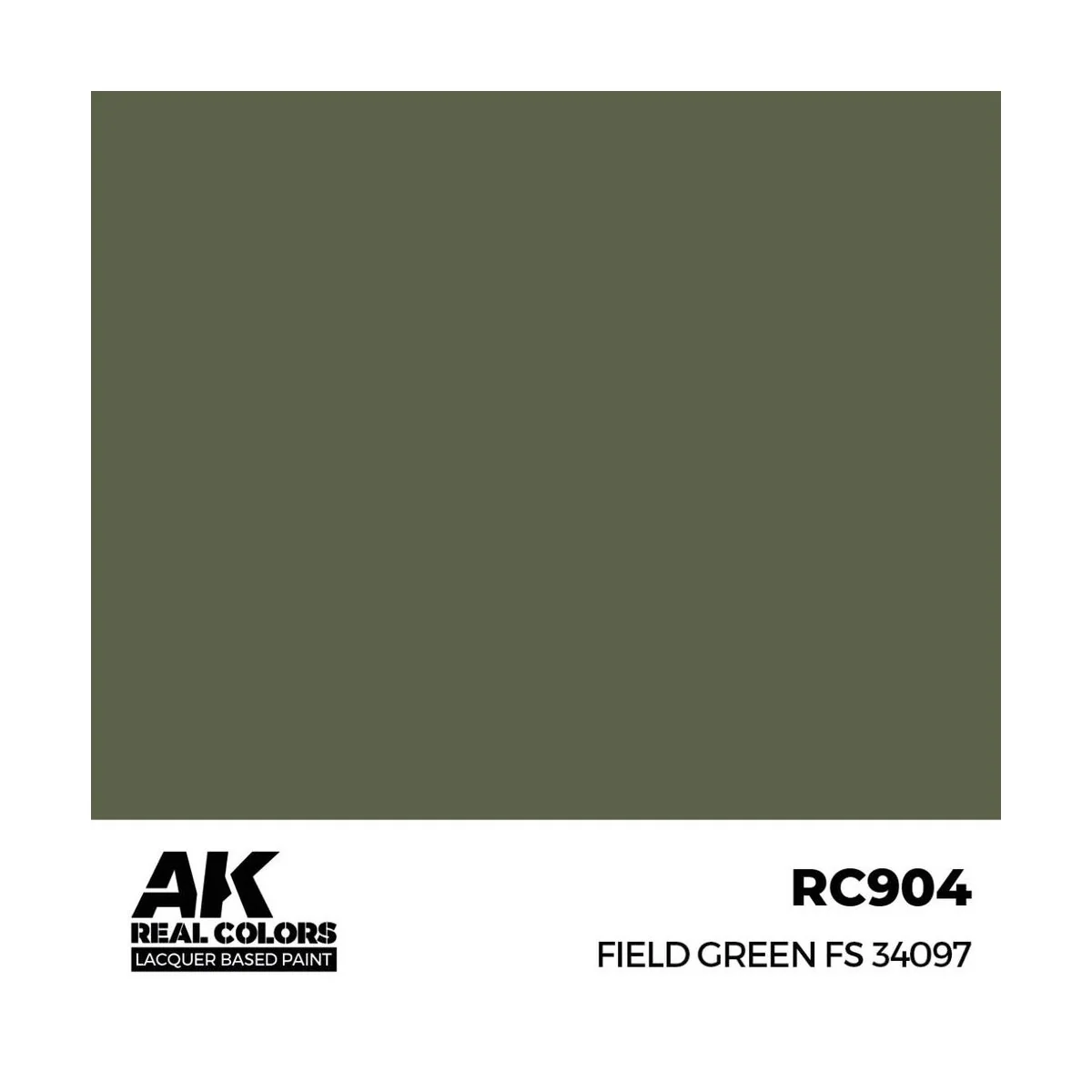 Real Colors: Field Green FS 34097 17 ml. - AK Interactive RC904 Real Colors: Field Green FS 34097 17 ml. - AK Interactive RC904