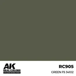 Real Colors: Green FS 34102 17 ml. - AK Interactive RC905
