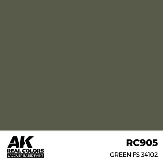 Real Colors: Green FS 34102 17 ml. - AK Interactive RC905