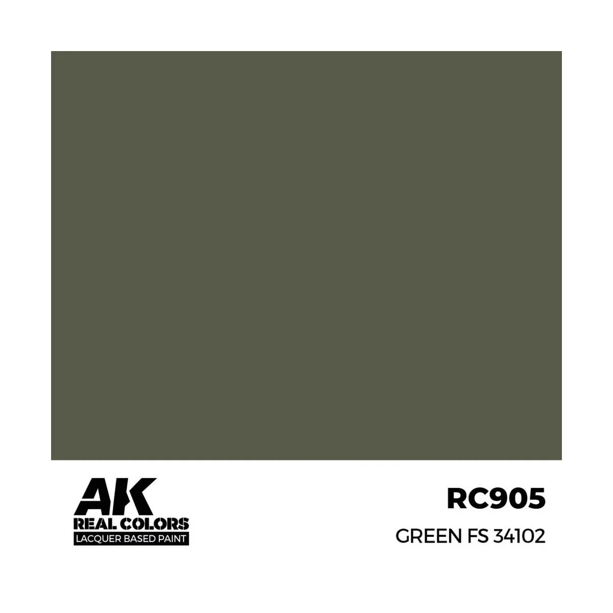 Real Colors: Green FS 34102 17 ml. - AK Interactive RC905