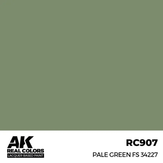 Real Colors: Pale Green FS 34227 17 ml. - AK Interactive RC907