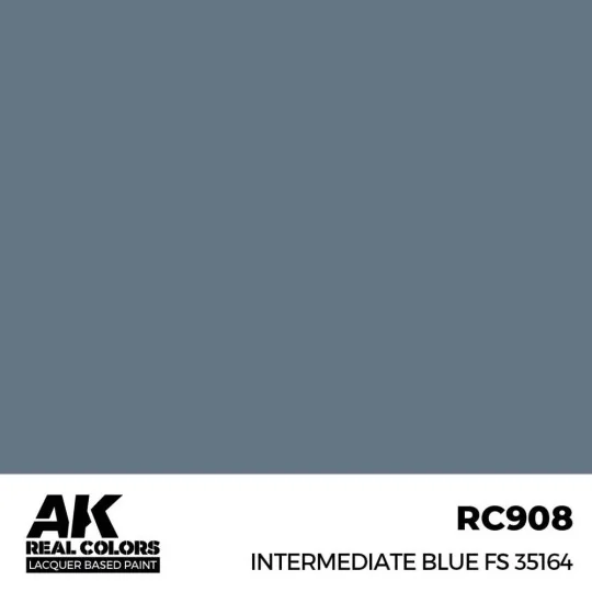 Real Colors: Intermediate Blue FS 35164 17 ml. - AK Interactive RC908 Real Colors: Intermediate Blue FS 35164 17 ml. - AK Interactive RC908
