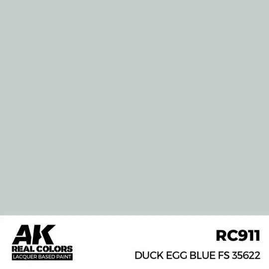 Real Colors: Duck Egg Blue FS 35622 17 ml. - AK Interactive RC911