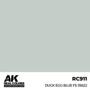 Real Colors: Duck Egg Blue FS 35622 17 ml. - AK Interactive RC911