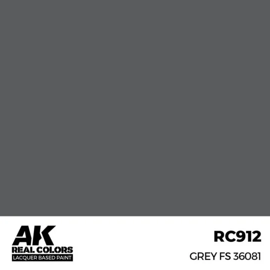 Real Colors: Grey FS 36081 17 ml. - AK Interactive RC912
