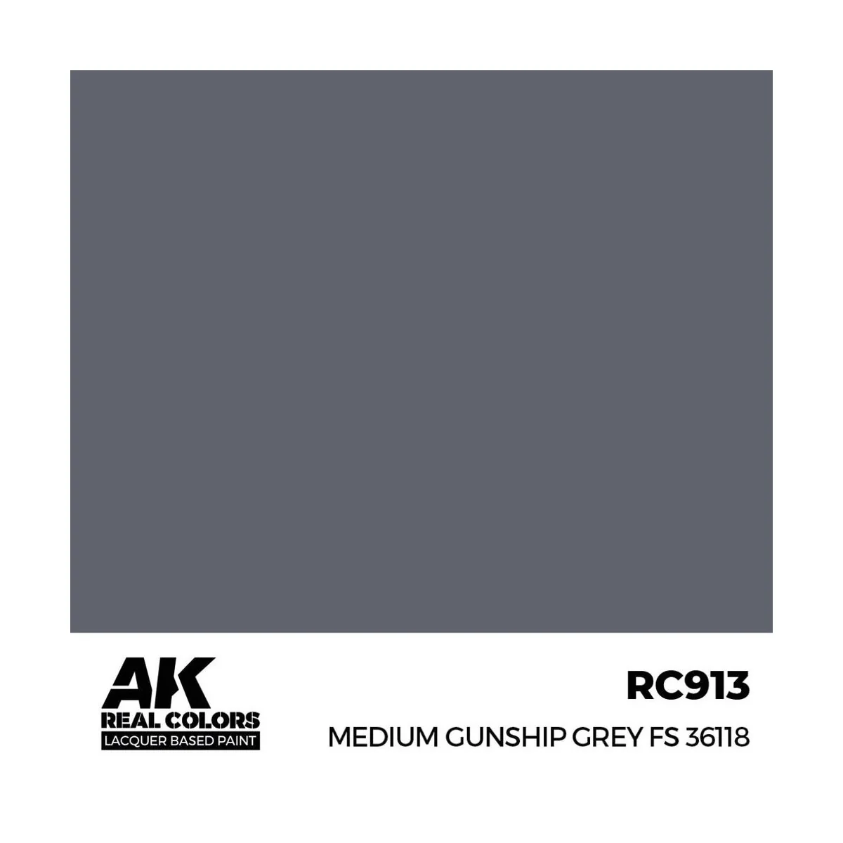 Real Colors: Medium Gunship Grey FS 36118 17 ml. - AK Interactive R...