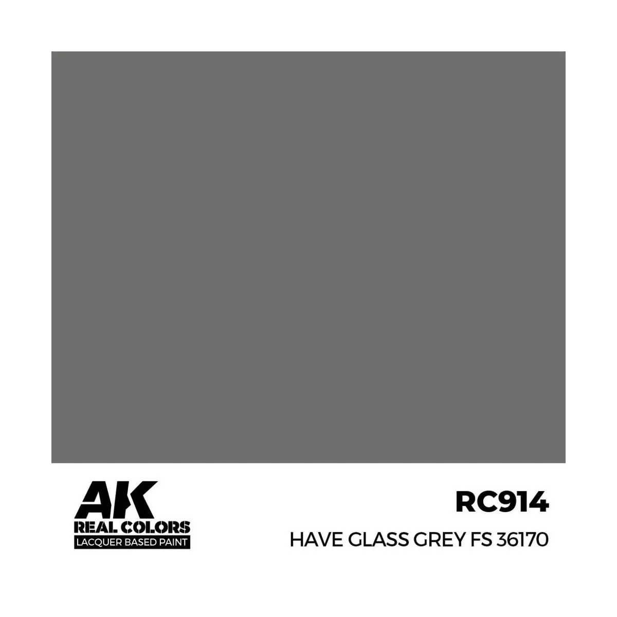Real Colors: Have Glass Grey FS 36170 17 ml. - AK Interactive RC914