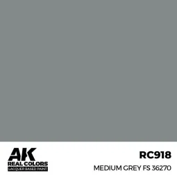 Real Colors: Medium Grey FS 36270 17 ml. - AK Interactive RC918