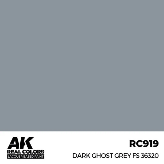 Real Colors: Dark Ghost Grey FS 36320 17 ml. - AK Interactive RC919 Real Colors: Dark Ghost Grey FS 36320 17 ml. - AK Interactive RC919