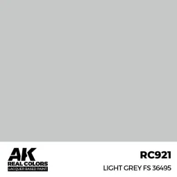 Real Colors: Light Grey FS 36495 17 ml. - AK Interactive RC921