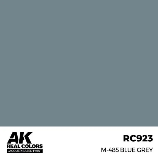 Real Colors: M-485 Blue Grey 17 ml. - AK Interactive RC923 Real Colors: M-485 Blue Grey 17 ml. - AK Interactive RC923
