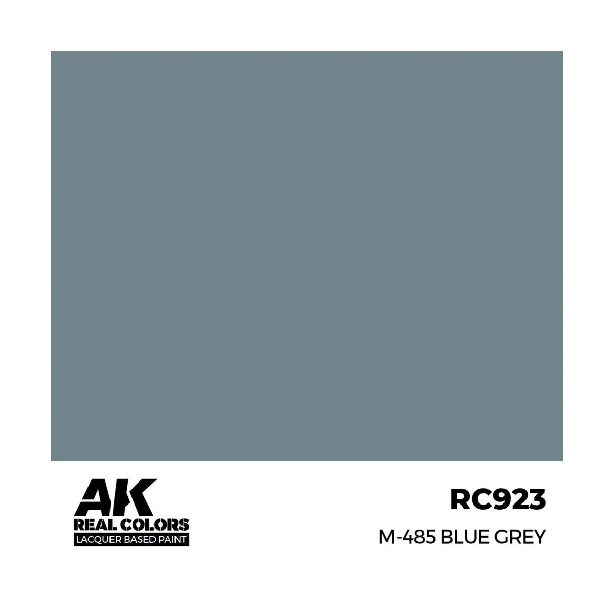 Real Colors: M-485 Blue Grey 17 ml. - AK Interactive RC923