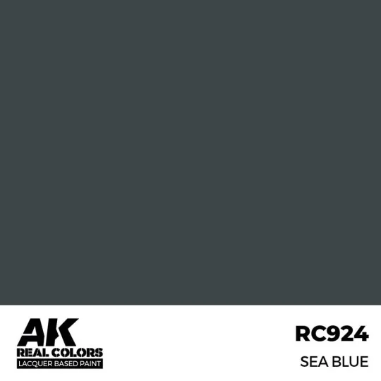 Real Colors: Sea Blue 17 ml. - AK Interactive RC924