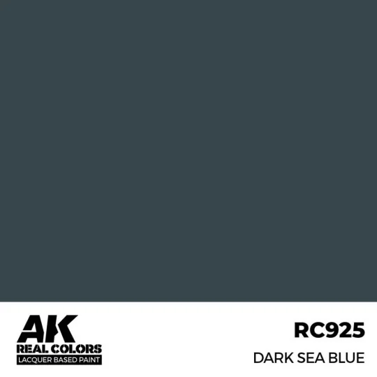 Real Colors: Dark Sea Blue 17 ml. - AK Interactive RC925