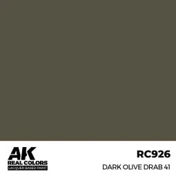 Real Colors: Dark Olive Drab 41 17 ml. - AK Interactive RC926
