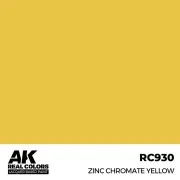 Real Colors: Zinc Chromate Yellow 17 ml. - AK Interactive RC930