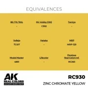 Real Colors: Zinc Chromate Yellow 17 ml. - AK Interactive RC930 Real Colors: Zinc Chromate Yellow 17 ml. - AK Interactive RC930