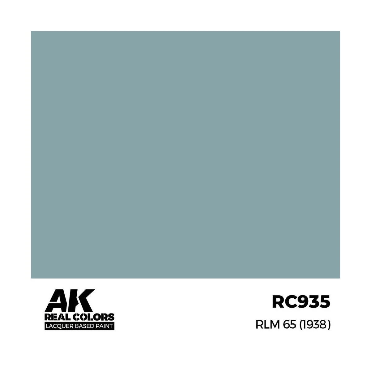 Real Colors: RLM 65 (1938) 17 ml. - AK Interactive RC935