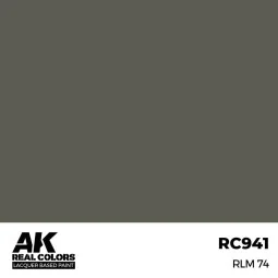 Real Colors: RLM 74 17 ml. - AK Interactive RC941