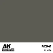Real Colors: RLM 74 17 ml. - AK Interactive RC941