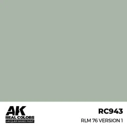 Real Colors: RLM 76 Version 1 17 ml. - AK Interactive RC943