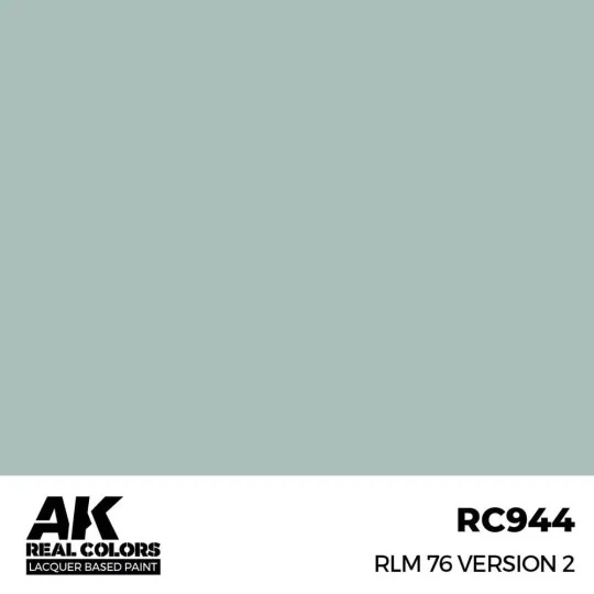 Real Colors: RLM 76 Version 2 17 ml. - AK Interactive RC944